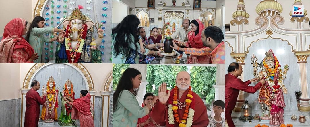रक्षाबंधन पर दादाजी धाम मंदिर में आयोजन