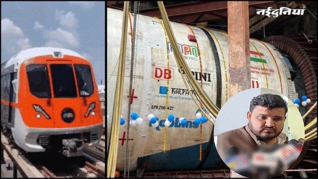 शाही कब्रिस्तान में मेट्रो काम रुका, विधायक ने रोके कर्मचारी
