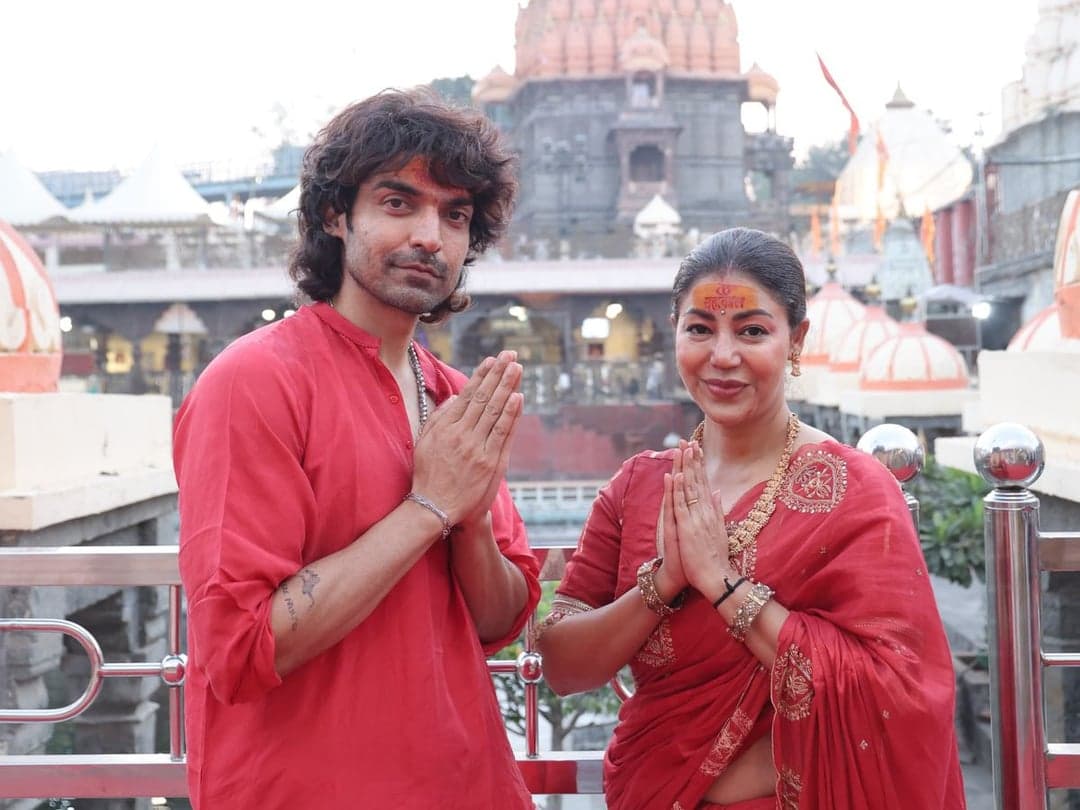 गुरमीत चौधरी 'तुम मेरे हो' की सफलता के लिए महाकाल का आशीर्वाद लेने पहुंचे