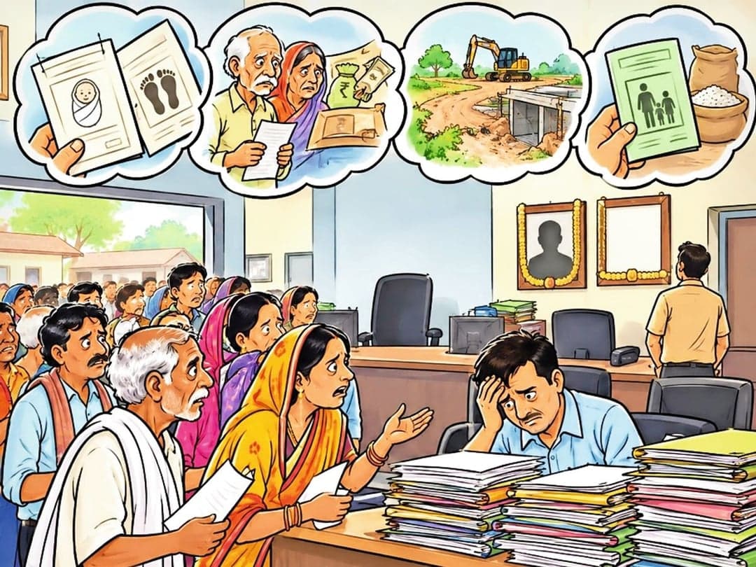 पूर्वी चम्पारण में तबादलों के बाद सचिवों की किल्लत, सरकारी कामकाज प्रभावित
