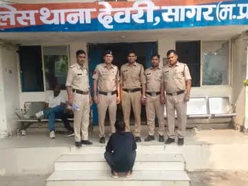 सागर जिले में बड़ी कार्रवाई: स्थायी वारंटी अवैध पिस्टल संग धराया, देवरी पुलिस ने दबोचा