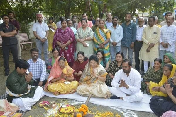 गोविंदपुरा में 42 लाख से अधिक के विकास कार्यों का भूमि-पूजन संपन्न