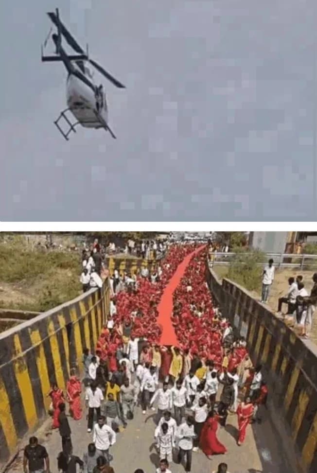 सीहोर में निकली चुनरी यात्रा, 151 मीटर चुनरी और पुष्प वर्षा से भक्तिमय हुआ माहौल