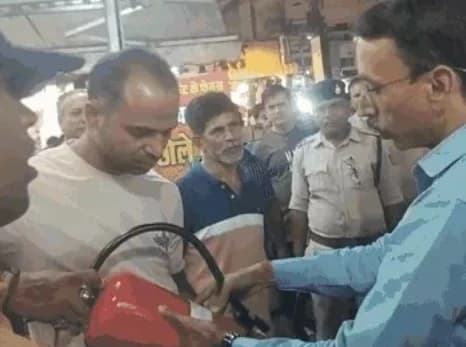 भोपाल: न्यू मार्केट में अब हर दिन होगी फायर मॉकड्रिल, हॉकर्स होंगे शिफ्ट