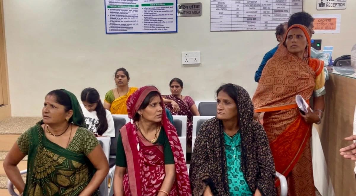 अटल अस्पताल में महिला स्वास्थ्य शिविर संपन्न