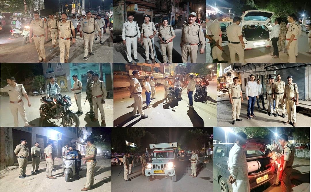 त्योहारों से पहले ग्वालियर पुलिस की बड़ी कार्रवाई, 190 वारंटियों को दबोचा