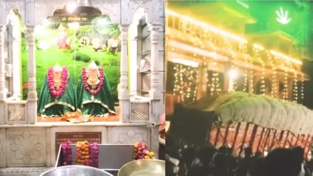शीतला माता मंदिर हादसे के बाद कार्रवाई