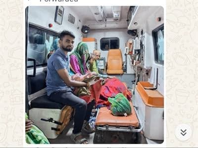 मंदसौर जिले में 108 एम्बुलेंस ने कराई सुरक्षित डिलीवरी, जच्चा-बच्चा स्वस्थ