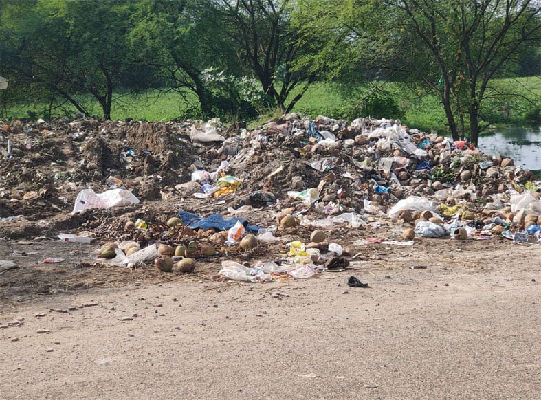 जबलपुर में कचरे का अघोषित डंपिंग जोन, नगर निगम की भूमिका पर सवाल