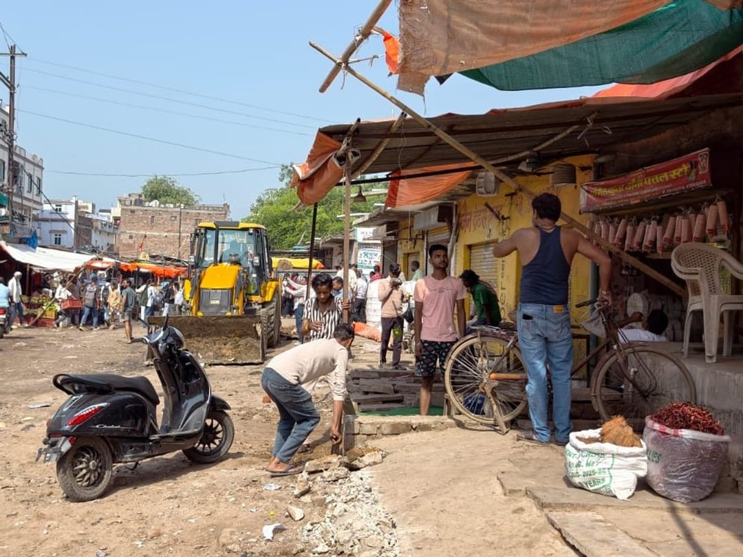 नगर पालिका ने अंबाह में सड़क निर्माण को मंजूरी दी