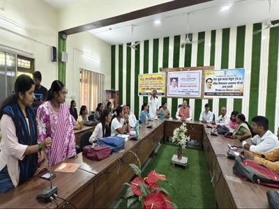 पंडित दीनदयाल उपाध्याय की जयंती मनाई गई