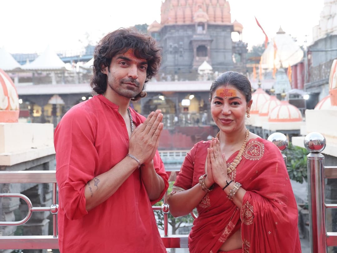 गुरमीत चौधरी 'तुम मेरे हो' की सफलता के लिए महाकाल का आशीर्वाद लेने पहुंचे