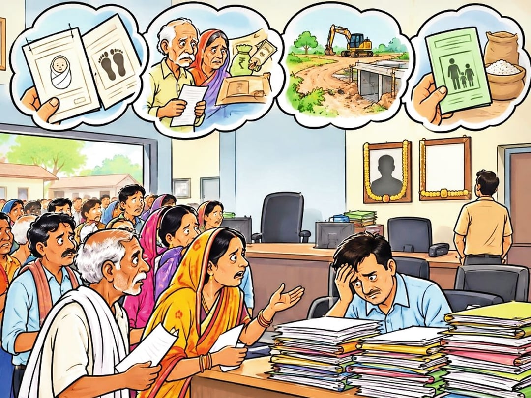पूर्वी चम्पारण में तबादलों के बाद सचिवों की किल्लत, सरकारी कामकाज प्रभावित