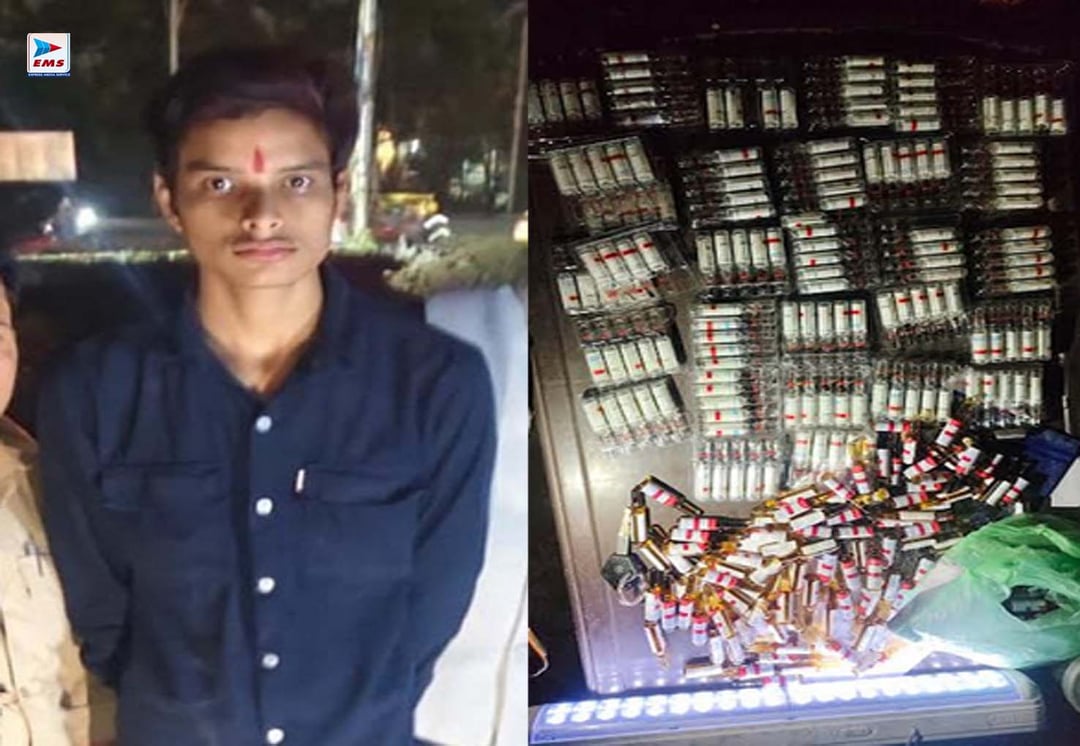 पुलिस ने नशीले इंजेक्शनों की सप्लाई कर रहे युवक को पकड़ा, 292 इंजेक्शन जब्त कर की जा रही पूछताछ