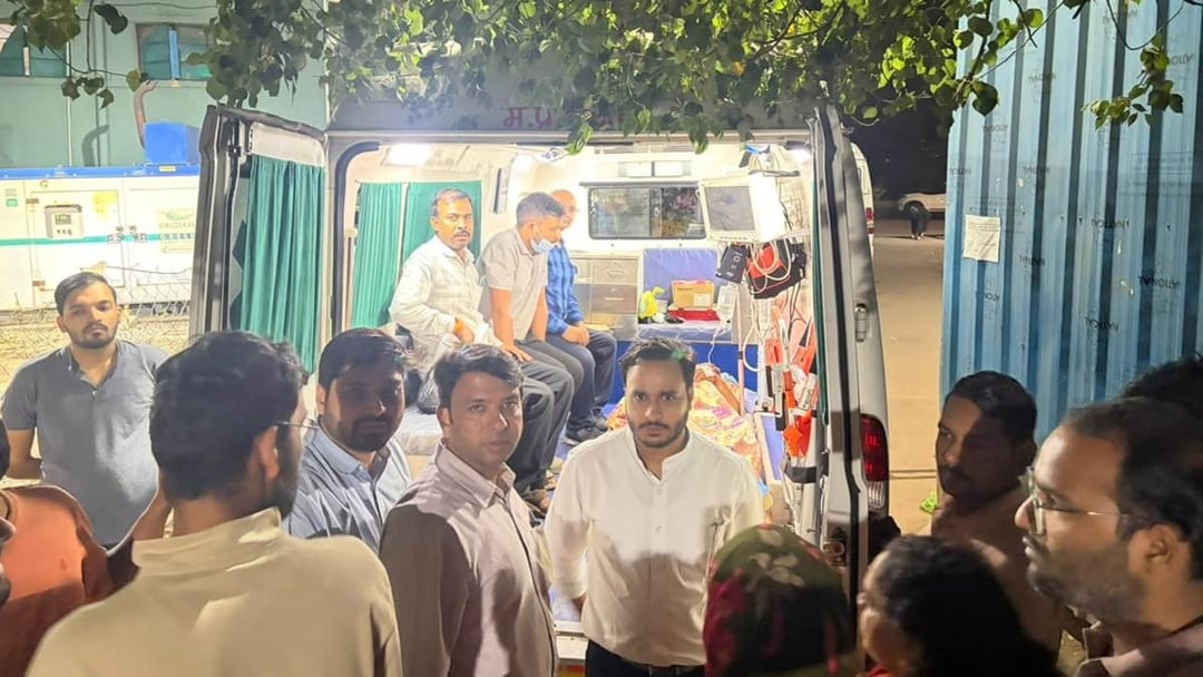 शीतला माता हादसा: घायल कल्पना को एम्स भोपाल भेजा
